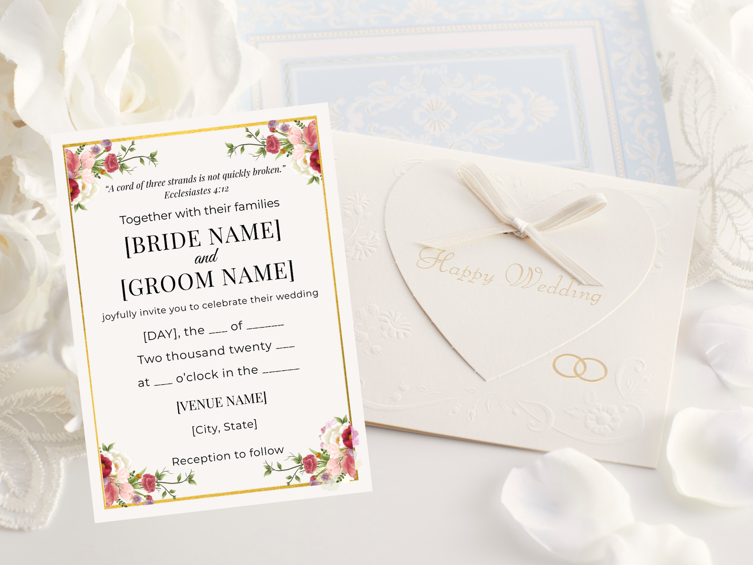 Christian Invitations & Cards Templates