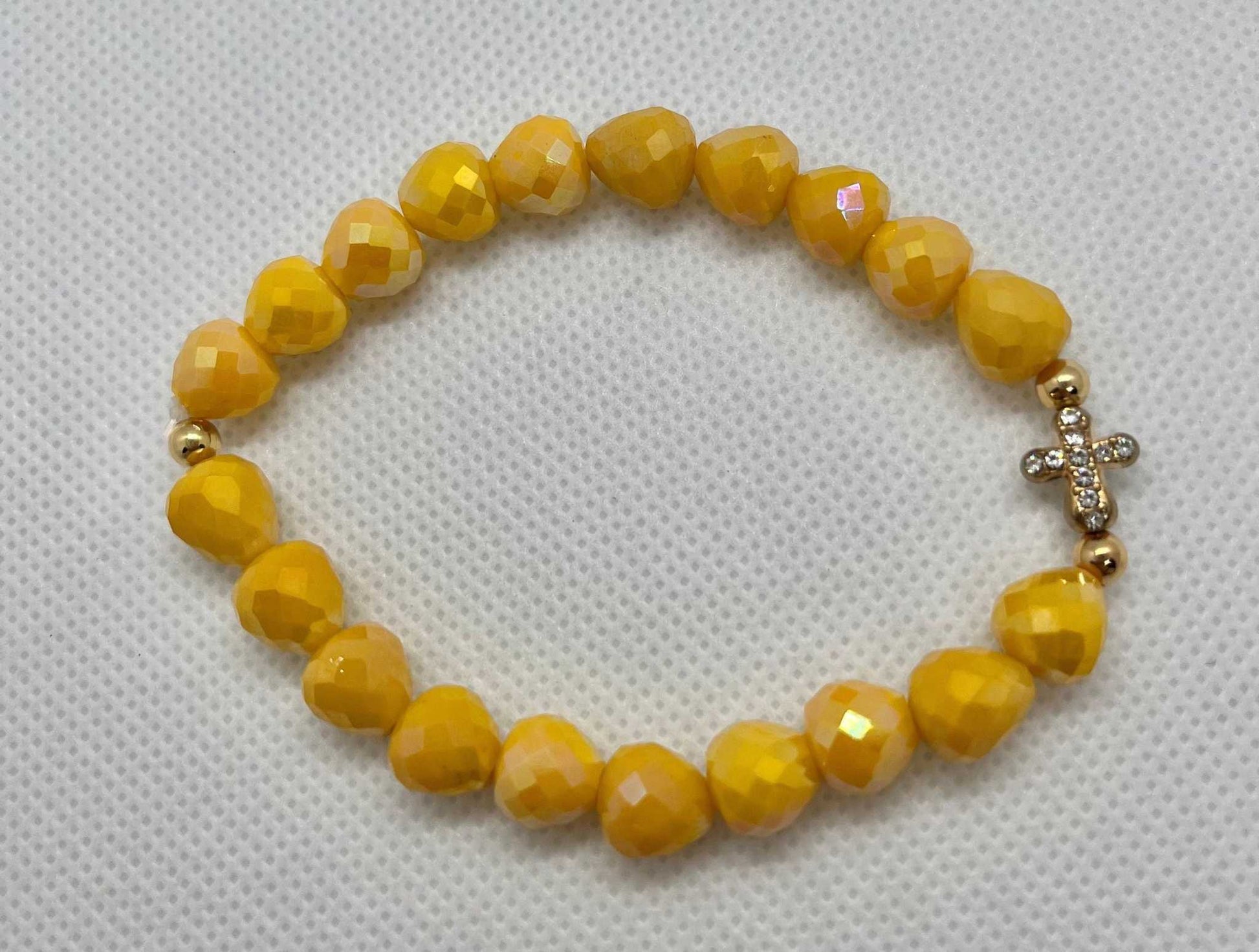 Cross Bead Bracelet Collection, faith-inspired jewelry, perfect for daily wear or gifts


