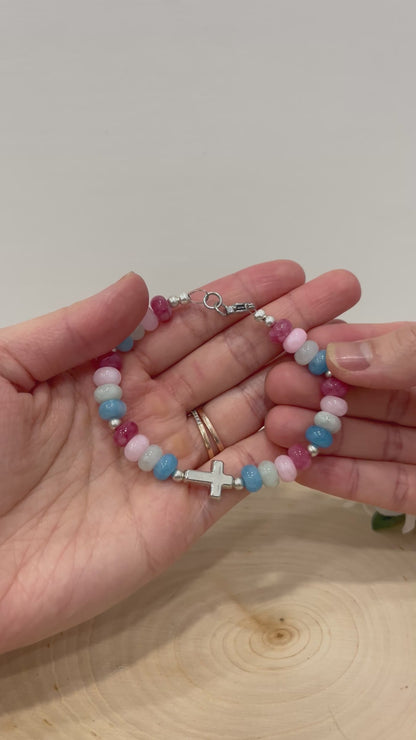 Fruit Of The Spirit Cross Bracelet