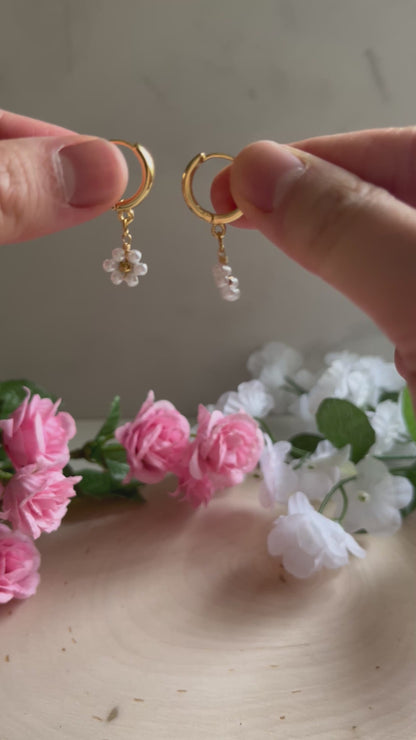 Gold Floral Huggies