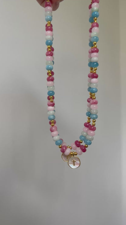 Christian Cross Necklace – Fruit of the Spirit Necklace