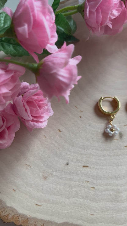 Gold Floral Huggies